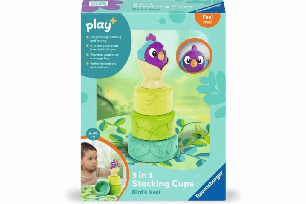 3-in-1 Stacking Cups: Bird's Nest