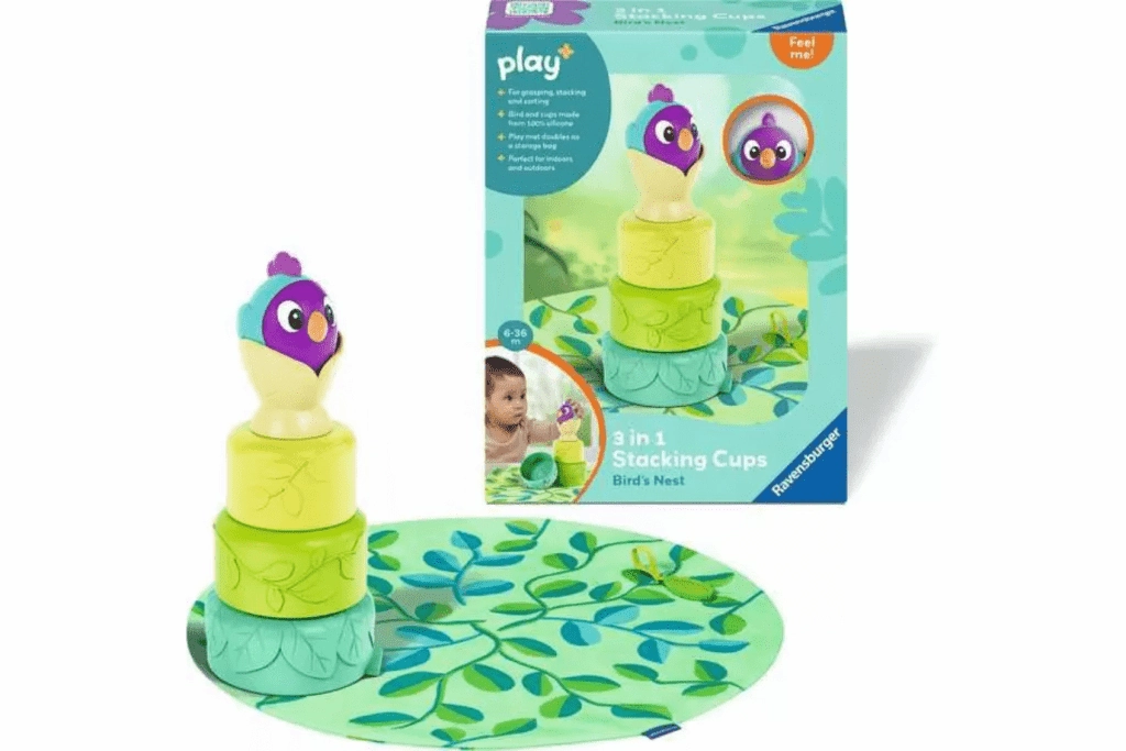 3-in-1 Stacking Cups: Bird's Nest