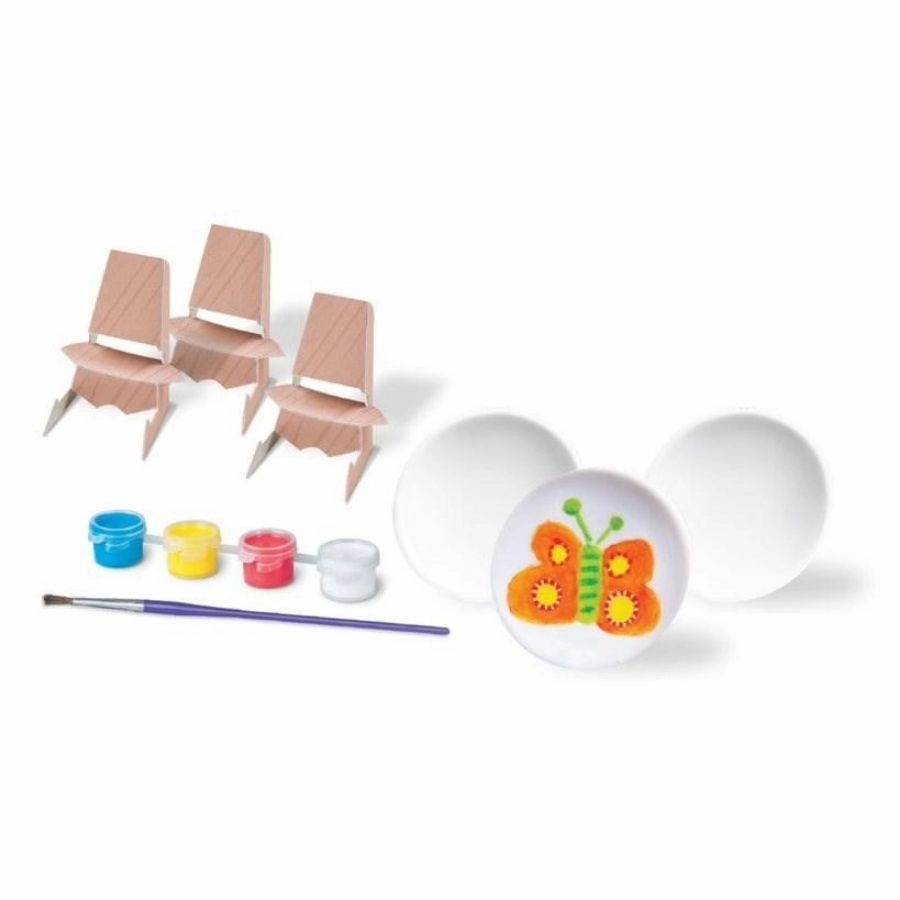 4M - Little Craft: Mini Plates Paining Kit