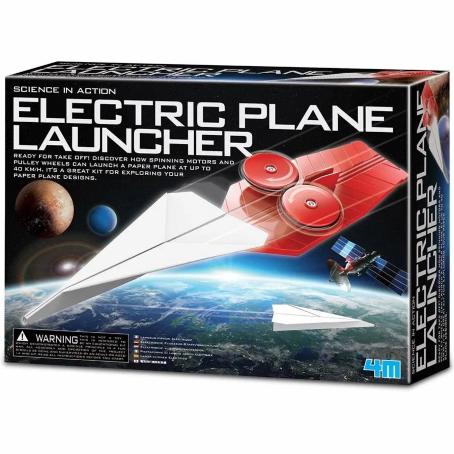 4M - Science In Action: Electric Plane Launcher
