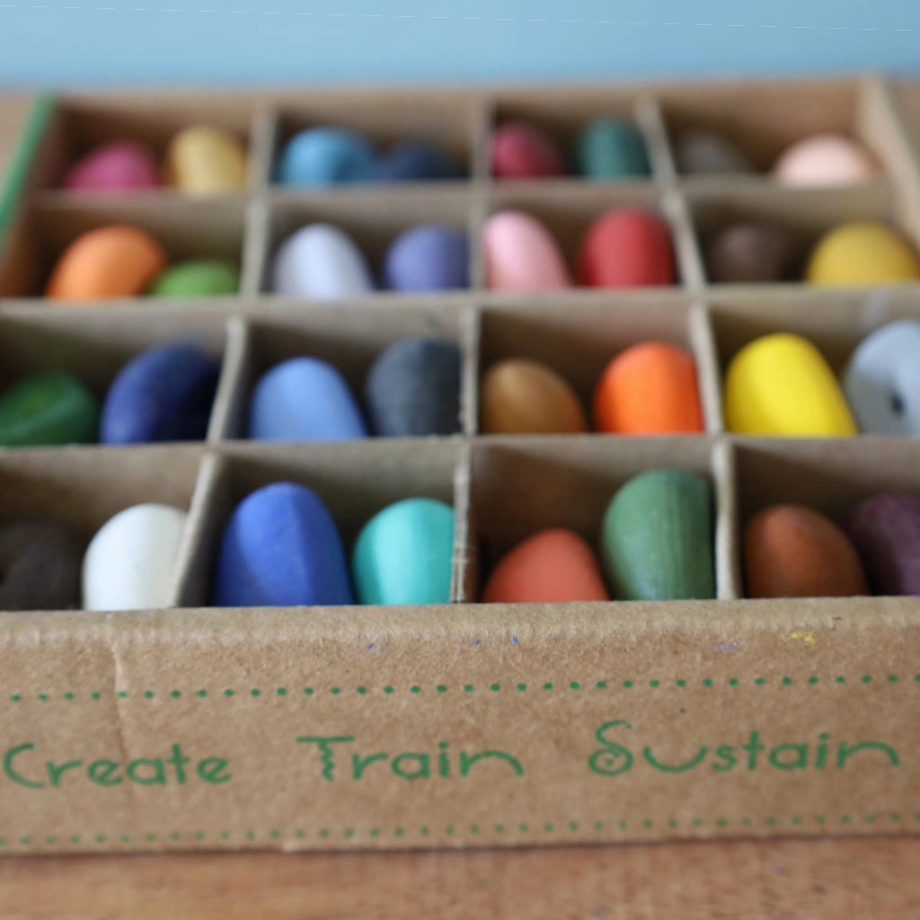 64 Crayon Rocks (2 Sets of 32 Colors in a Box)