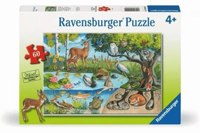 Animals Above and Below 60 Piece Puzzle (Ages 4 )