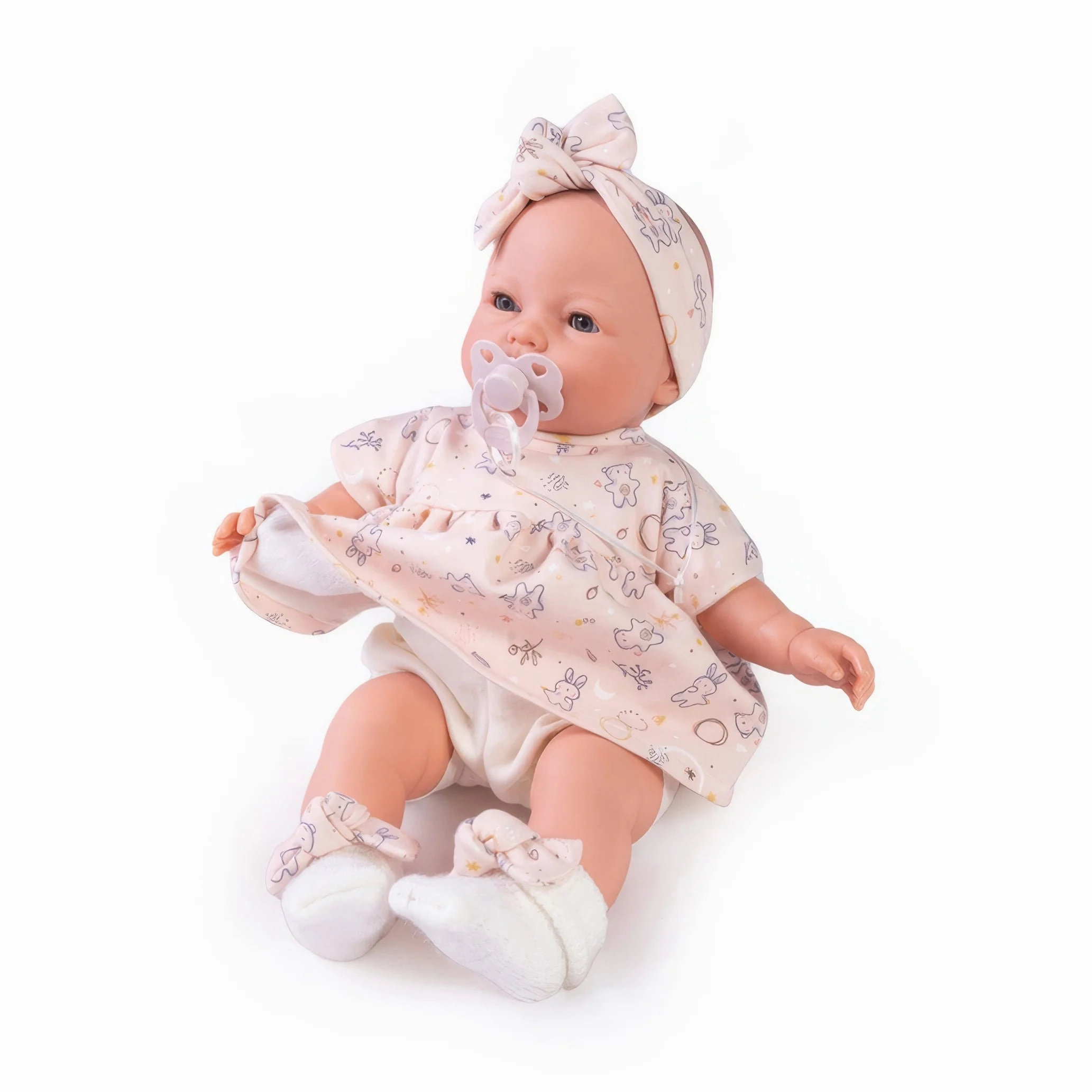 Antonio Juan 14258 - Bimba Tears Doll 37cm with Spring Blanket