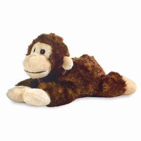 AURORA 12755 Mini Flopsie Cheki Chimp 8-Inch Soft Toy