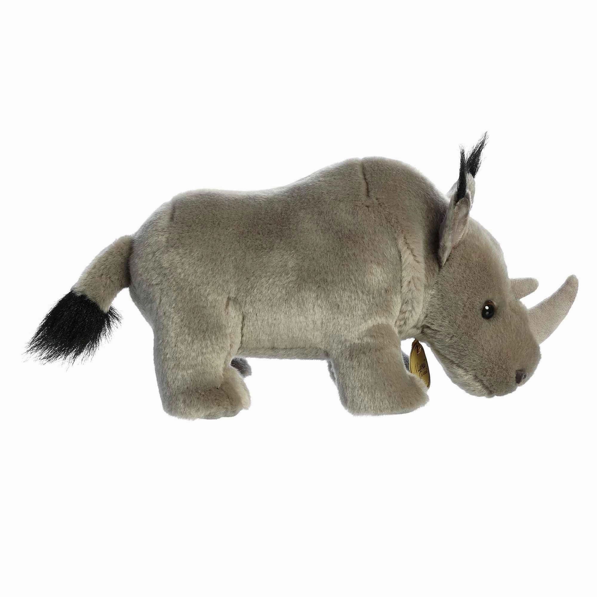 AURORA 26437 Miyoni - 25cm Rhinoceros Soft Toy