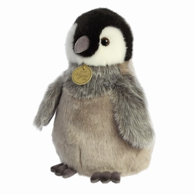 AURORA 26470 Miyoni - 23cm Emperor Penguin Chick Soft Toy