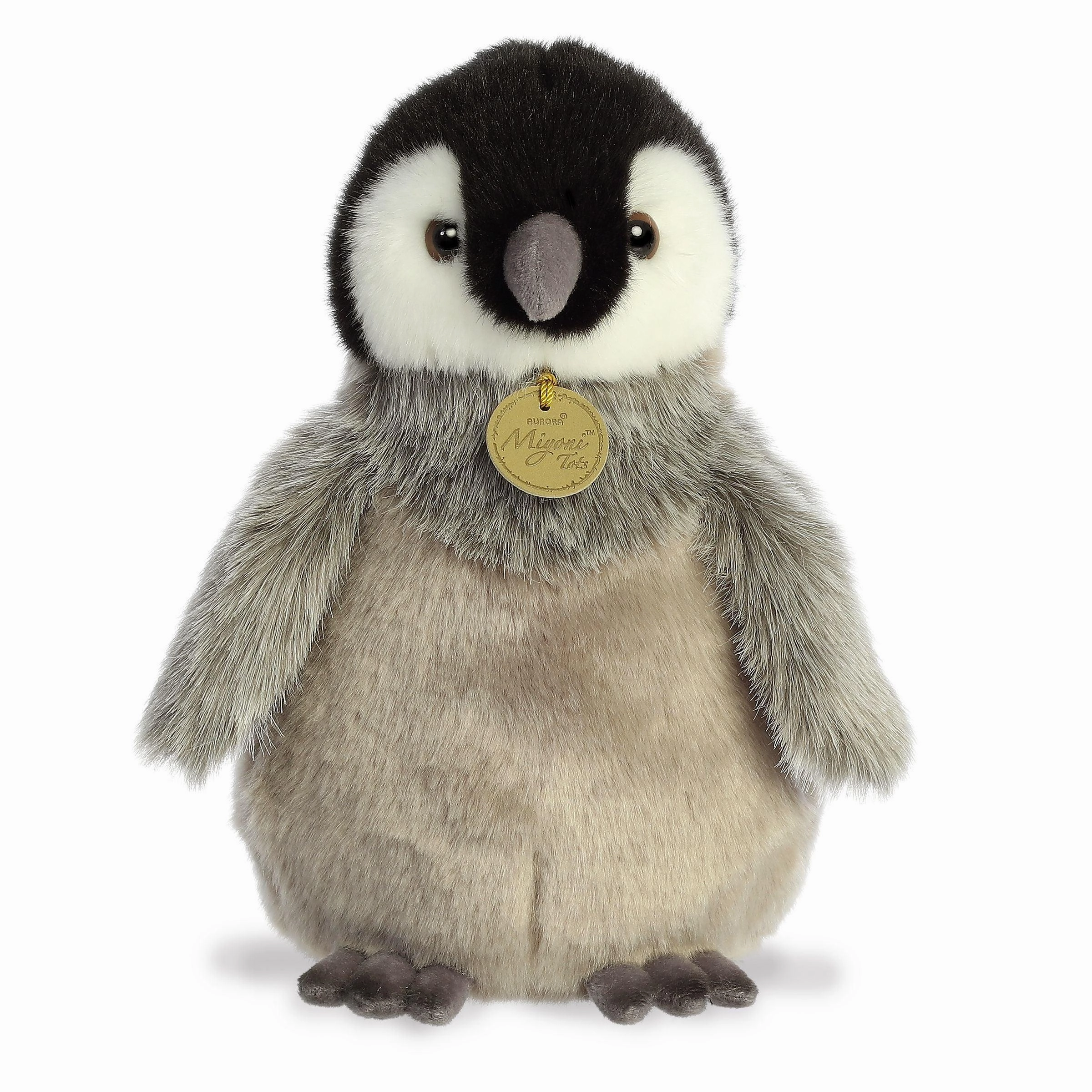 AURORA 26470 Miyoni - 23cm Emperor Penguin Chick Soft Toy