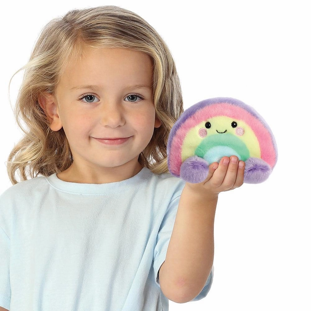 AURORA 33577 Palm Pals Vivi Rainbow 13cm Soft Toy