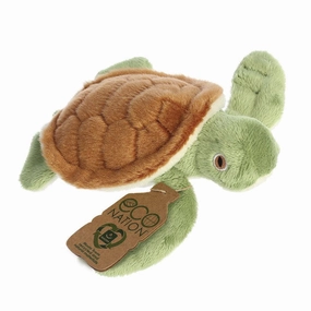 AURORA 35089 Eco Nation Mini Turtle 13cm Soft Toy