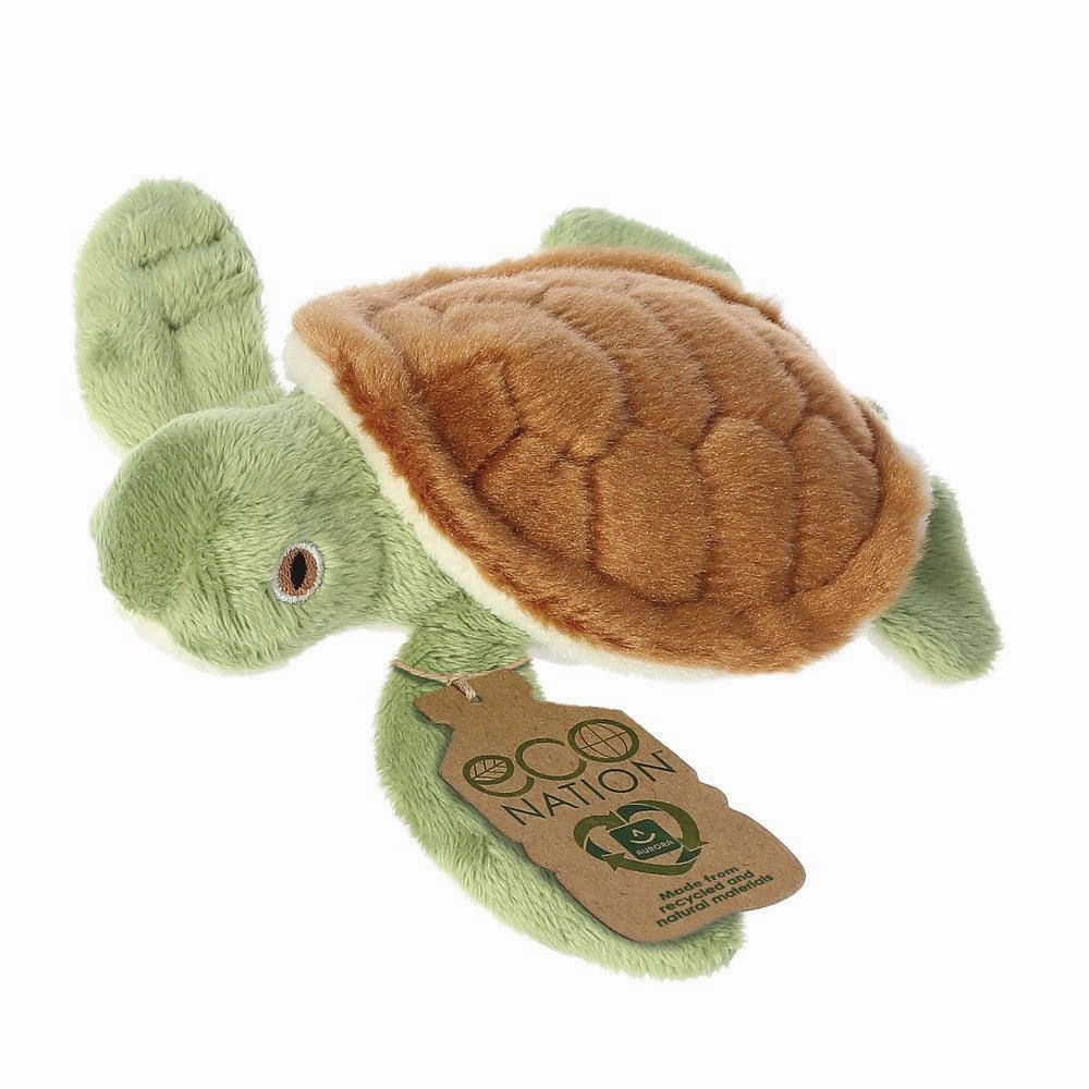 AURORA 35089 Eco Nation Mini Turtle 13cm Soft Toy