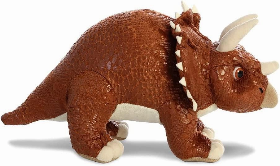 AURORA 61233 Dinosaur Stomp the Triceratops Soft Toy