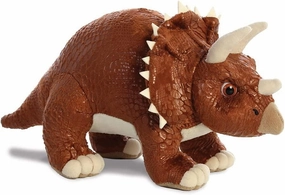 AURORA 61233 Dinosaur Stomp the Triceratops Soft Toy