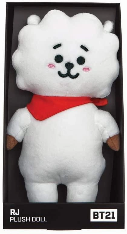 AURORA BT21 Official Merchandise, RJ Soft Toy, Small, 61324, White