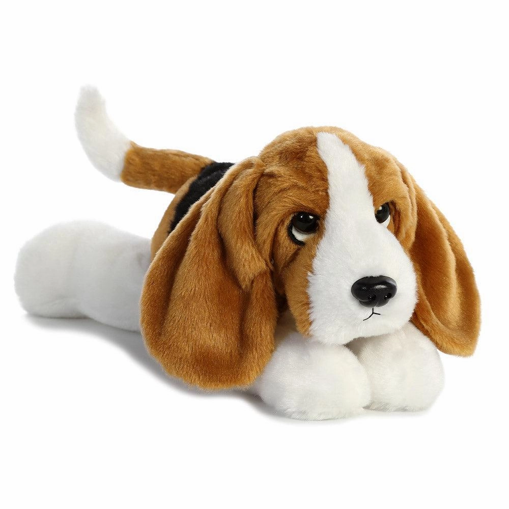 AURORA Flopsies Basset Hound 12-inch Plush