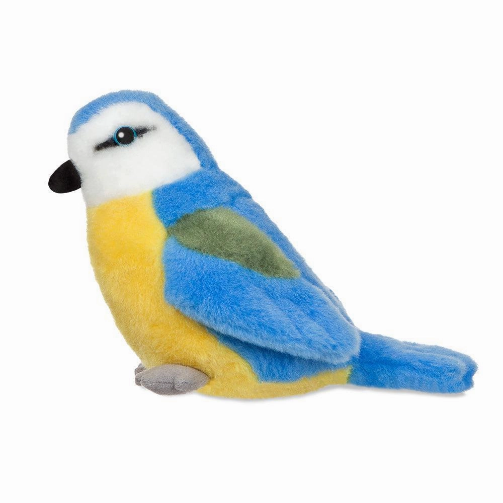 AURORA Mini Flopsie Blue Tit 8-inch Plush