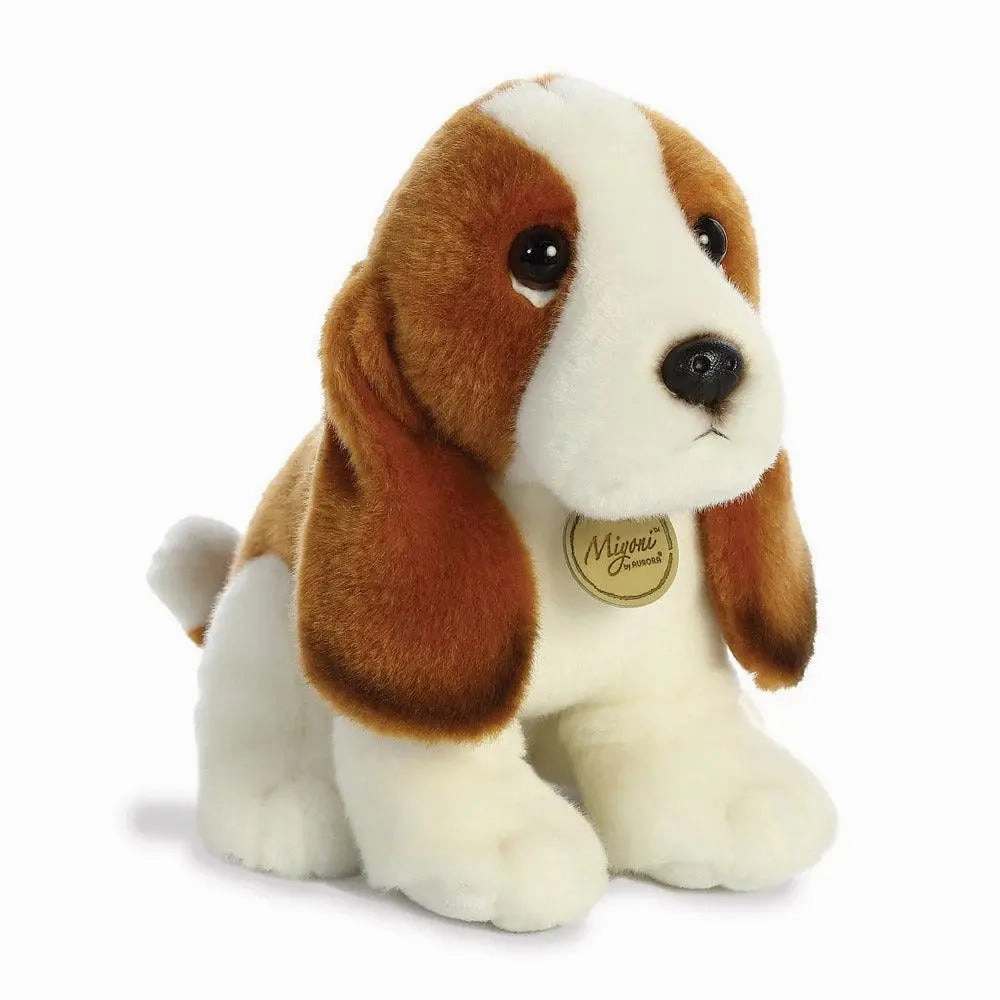 AURORA MiYoni Basset Hound 11-inch Plush