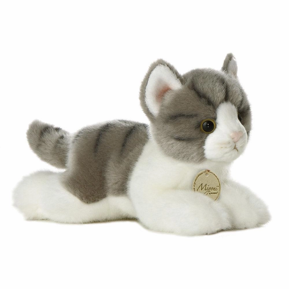 AURORA MiYoni Grey Tabby Cat 8-inch Plush