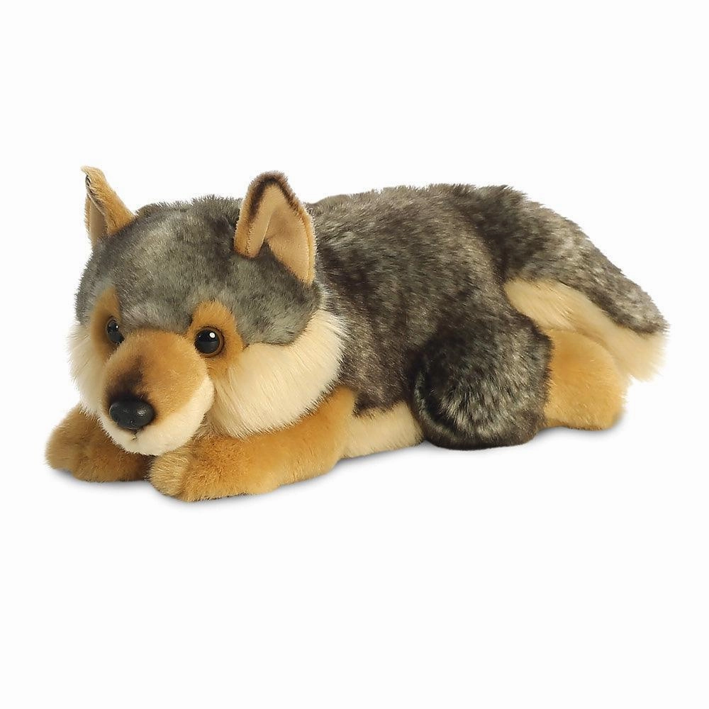 AURORA MiYoni Wolf Lying 11-inch Plush