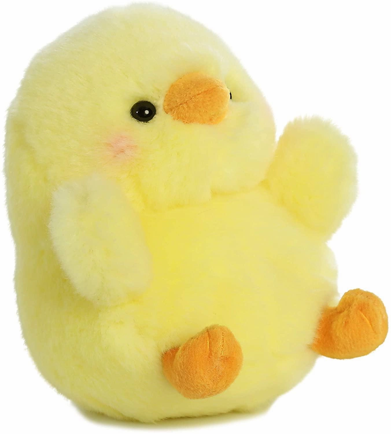 AURORA Rolly Pet 5-inch Chicken Chick Soft Toy