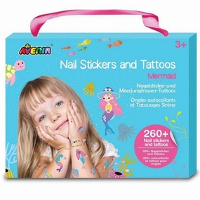 Avenir - Nail Stickers and Tattoos: Mermaids