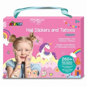 Avenir - Nail Stickers and Tattoos: Unicorns
