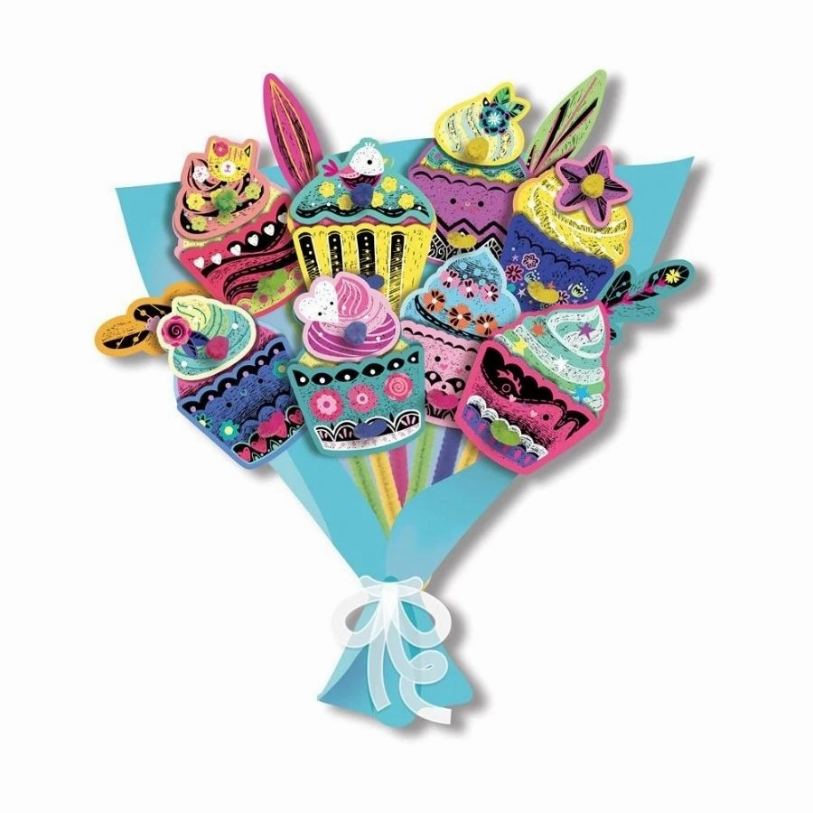 Avenir - Scratch Art Cake Bouquet