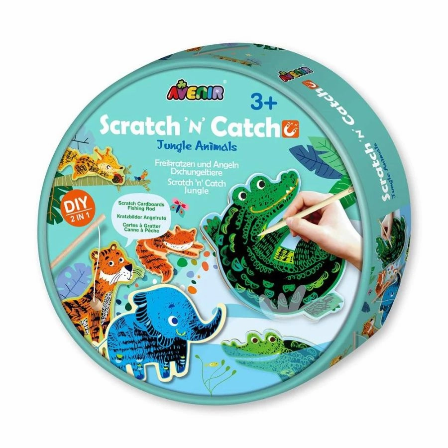 Avenir - Scratch N Catch Jungle Animals