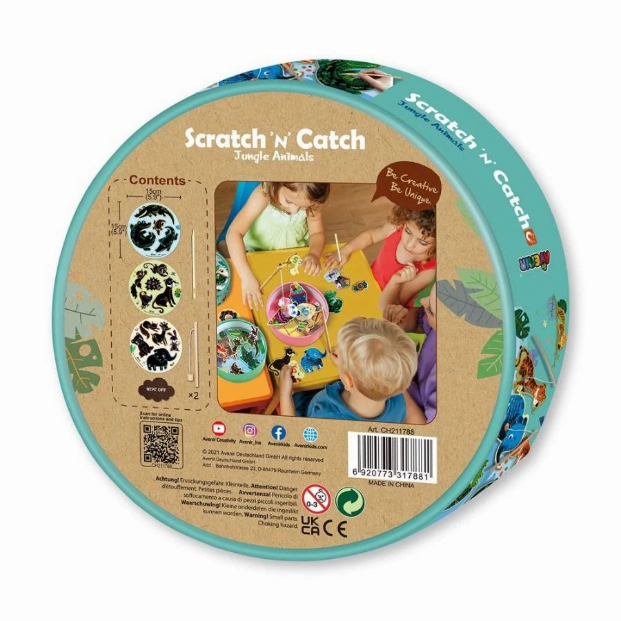Avenir - Scratch N Catch Jungle Animals