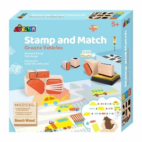 Avenir - Stamp & Match: Create Vehicles Stamp Set