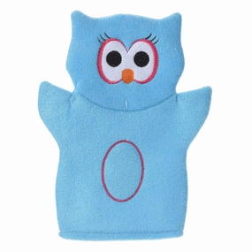 Baby Bath Washcloth - Owl