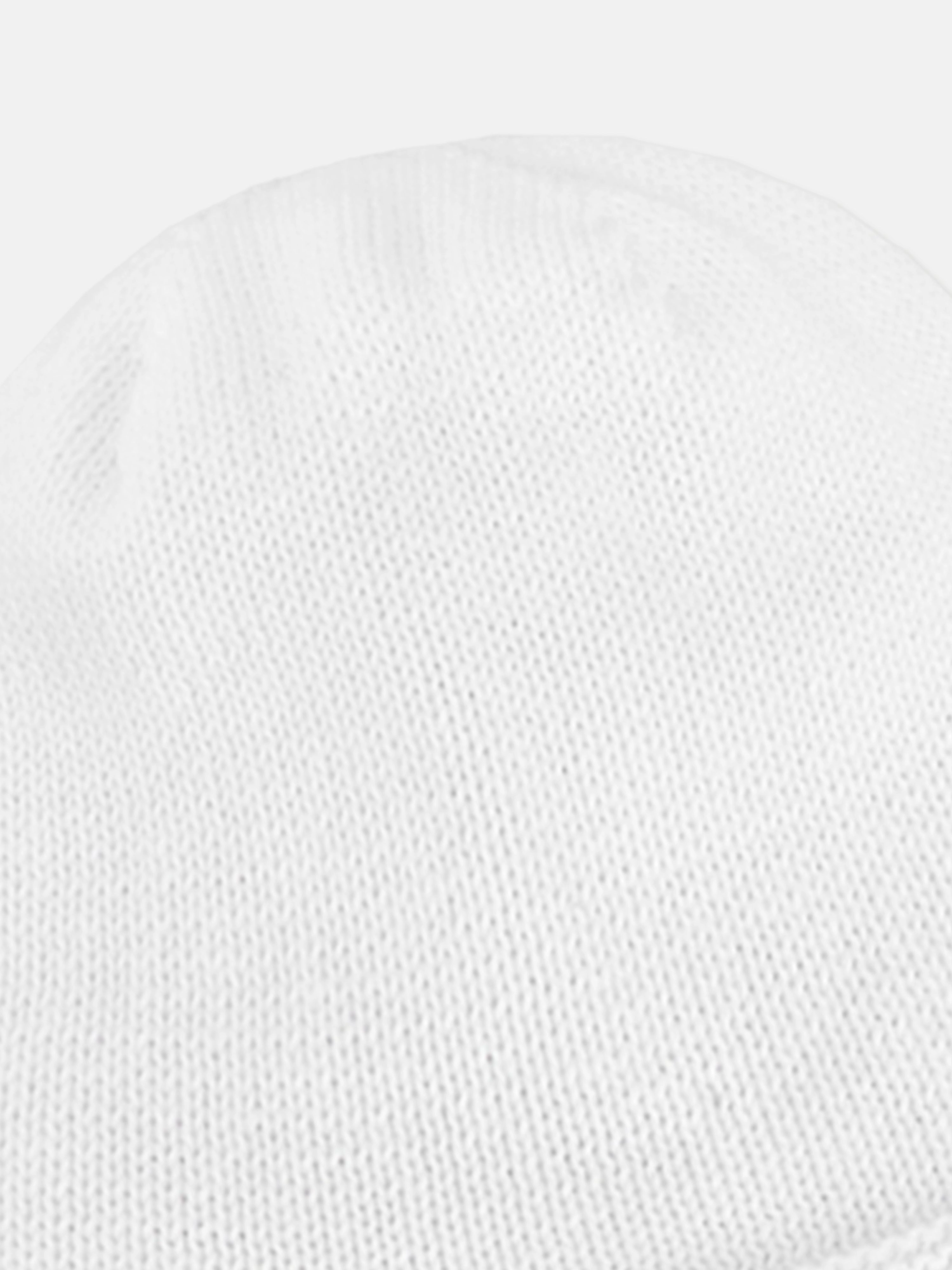 Baby Girls Cotton Hat in White