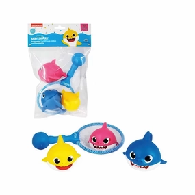 Baby Shark - Set of 3 PVC Characters for Bath