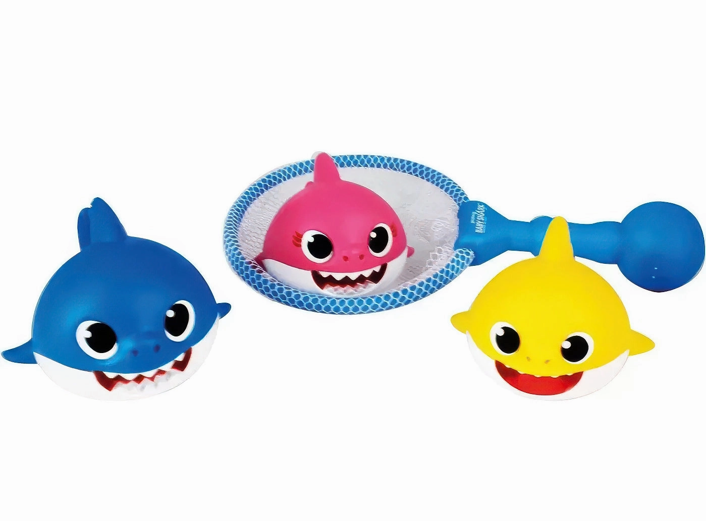 Baby Shark - Set of 3 PVC Characters for Bath