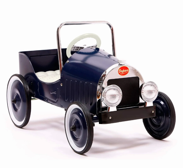 Baghera 1939 Ride On Classic Blue Pedal Car