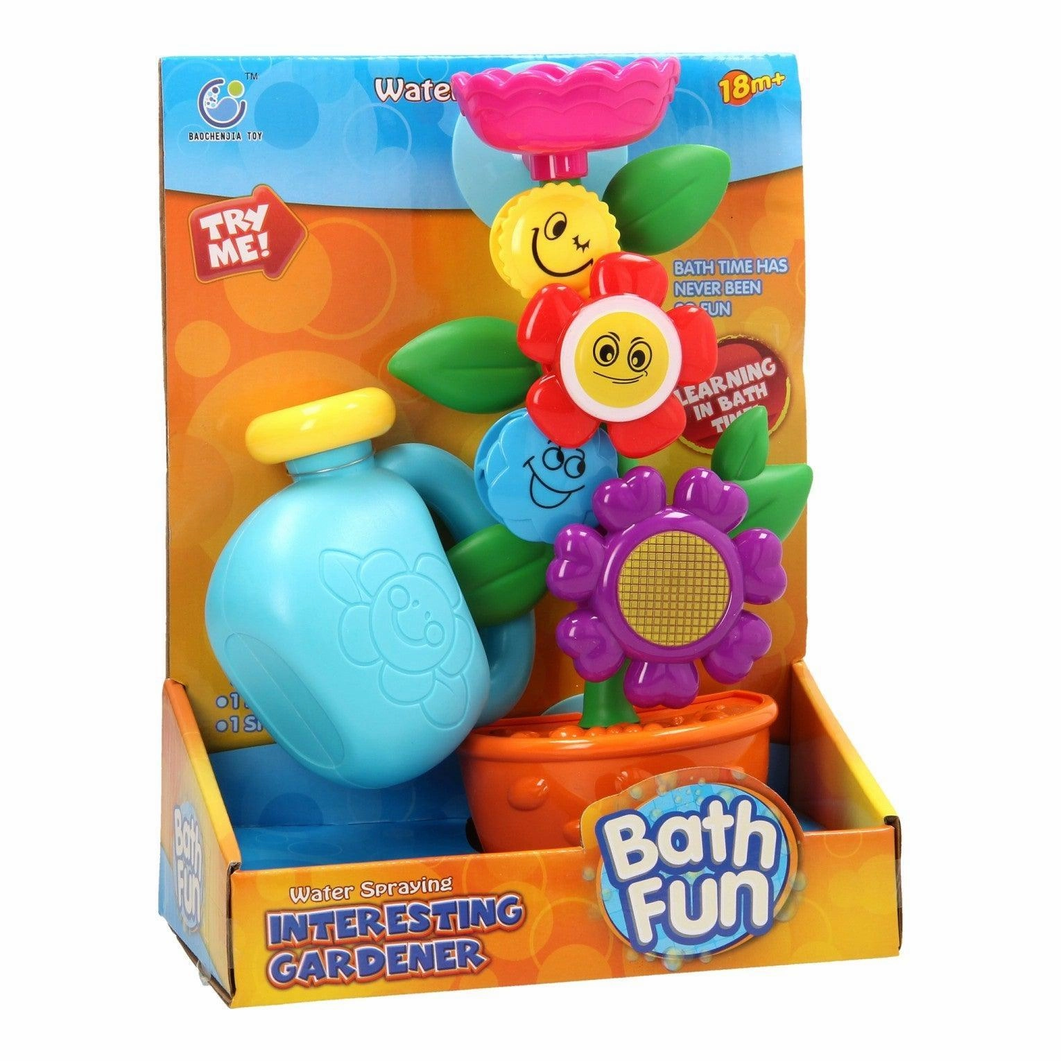 Bath Fun - Spinning Flowers