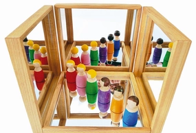 Bauspiel Mirrored Trays 4p