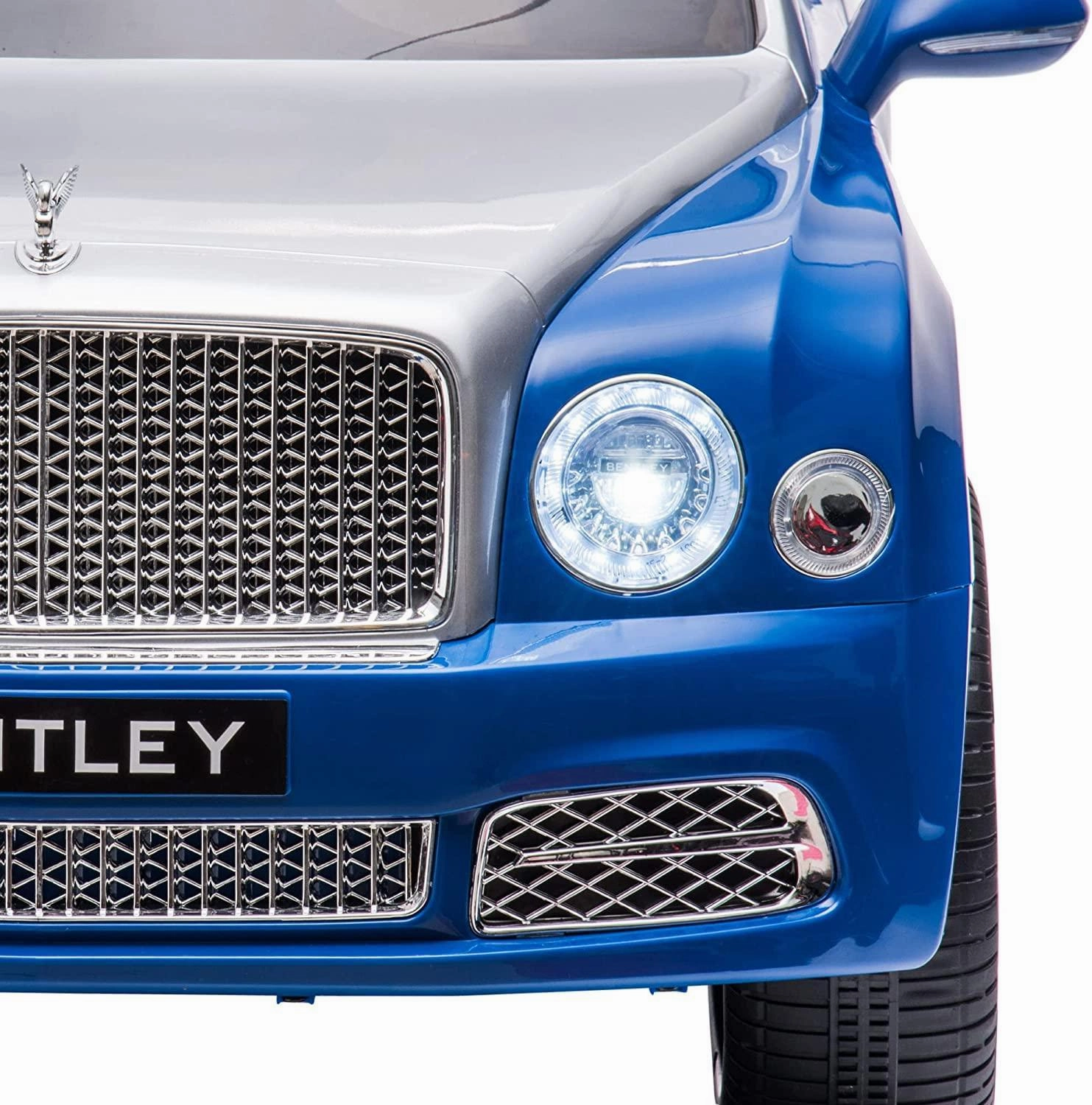 Bentley Mulsanne 12V Battery Ride-on Car - Blue