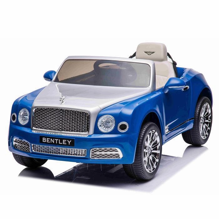 Bentley Mulsanne 12V Battery Ride-on Car - Blue