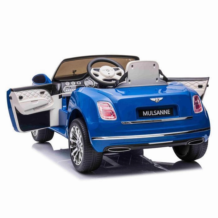 Bentley Mulsanne 12V Battery Ride-on Car - Blue