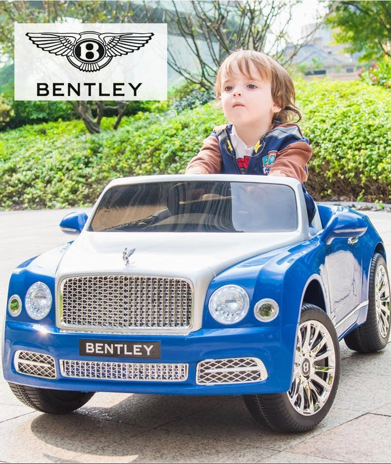 Bentley Mulsanne 12V Battery Ride-on Car - Blue