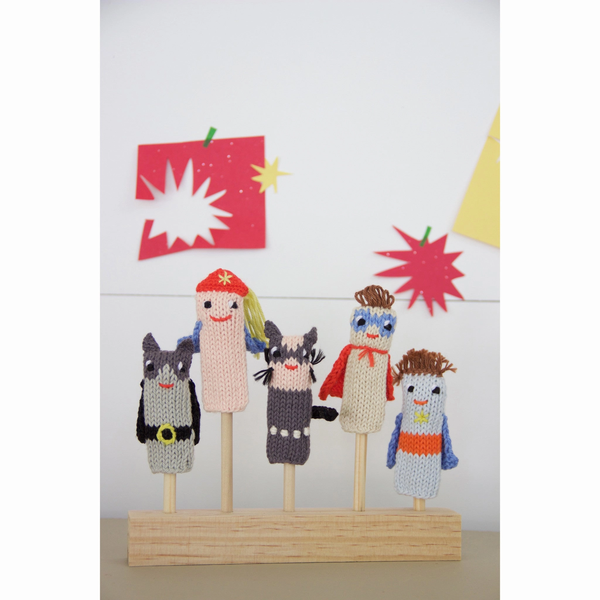 Blabla Kids Finger Puppets Super Hero Set of 5