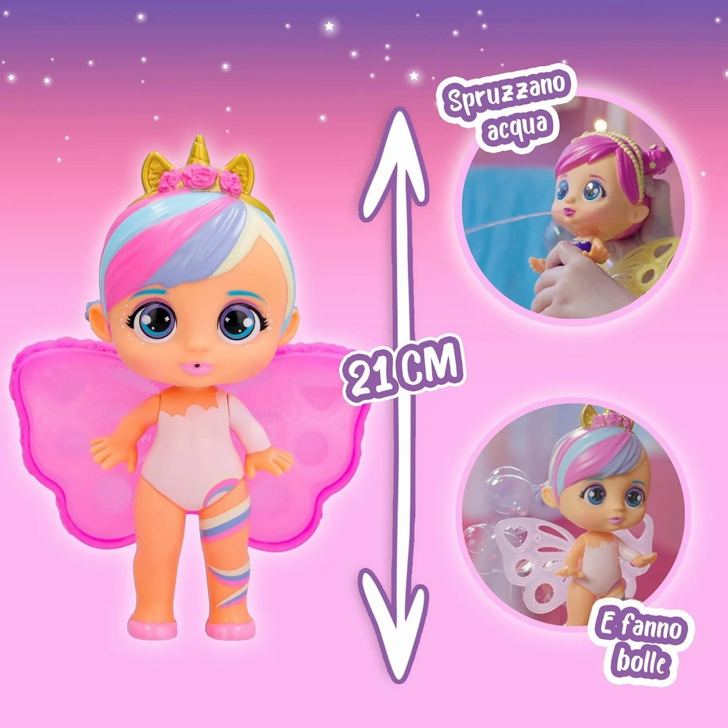 BLOOPIES Magic Bubbles Doll Cristine