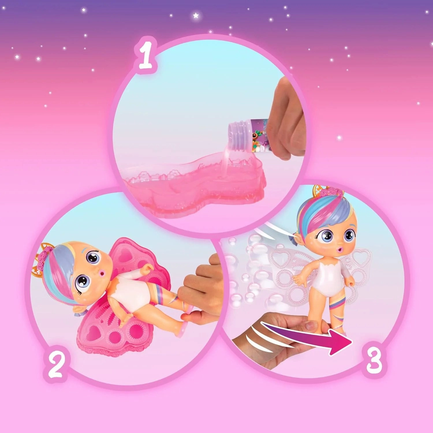 BLOOPIES Magic Bubbles Doll Cristine