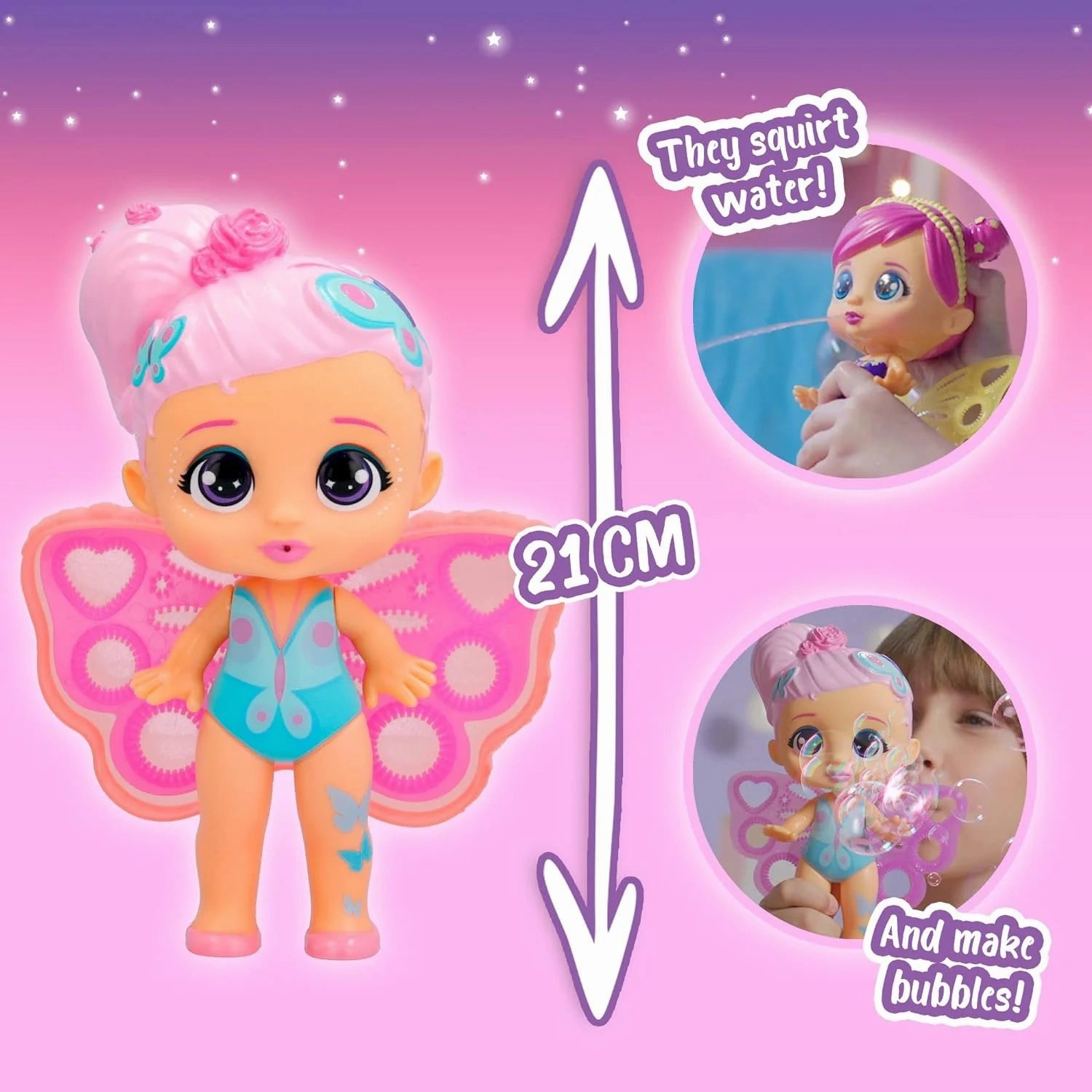 BLOOPIES Magic Bubbles Doll Diana