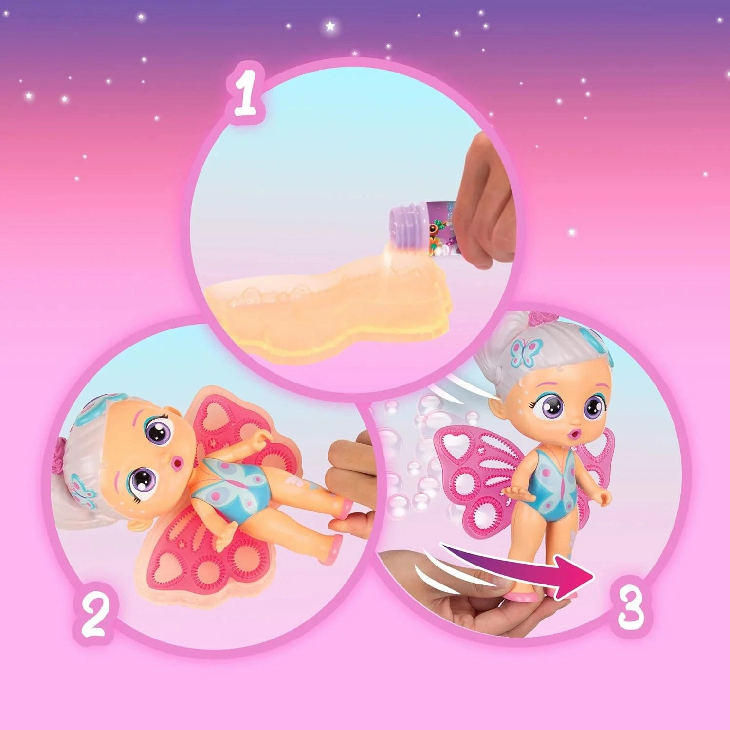 BLOOPIES Magic Bubbles Doll Diana