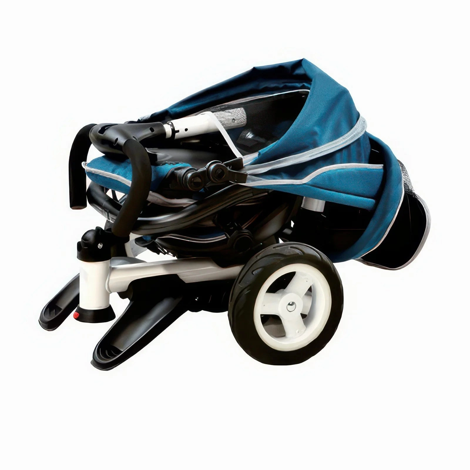 Blue Folding Tricycle