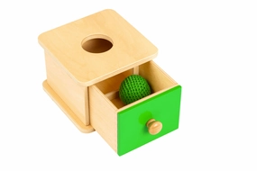 Box with Knitted Ball