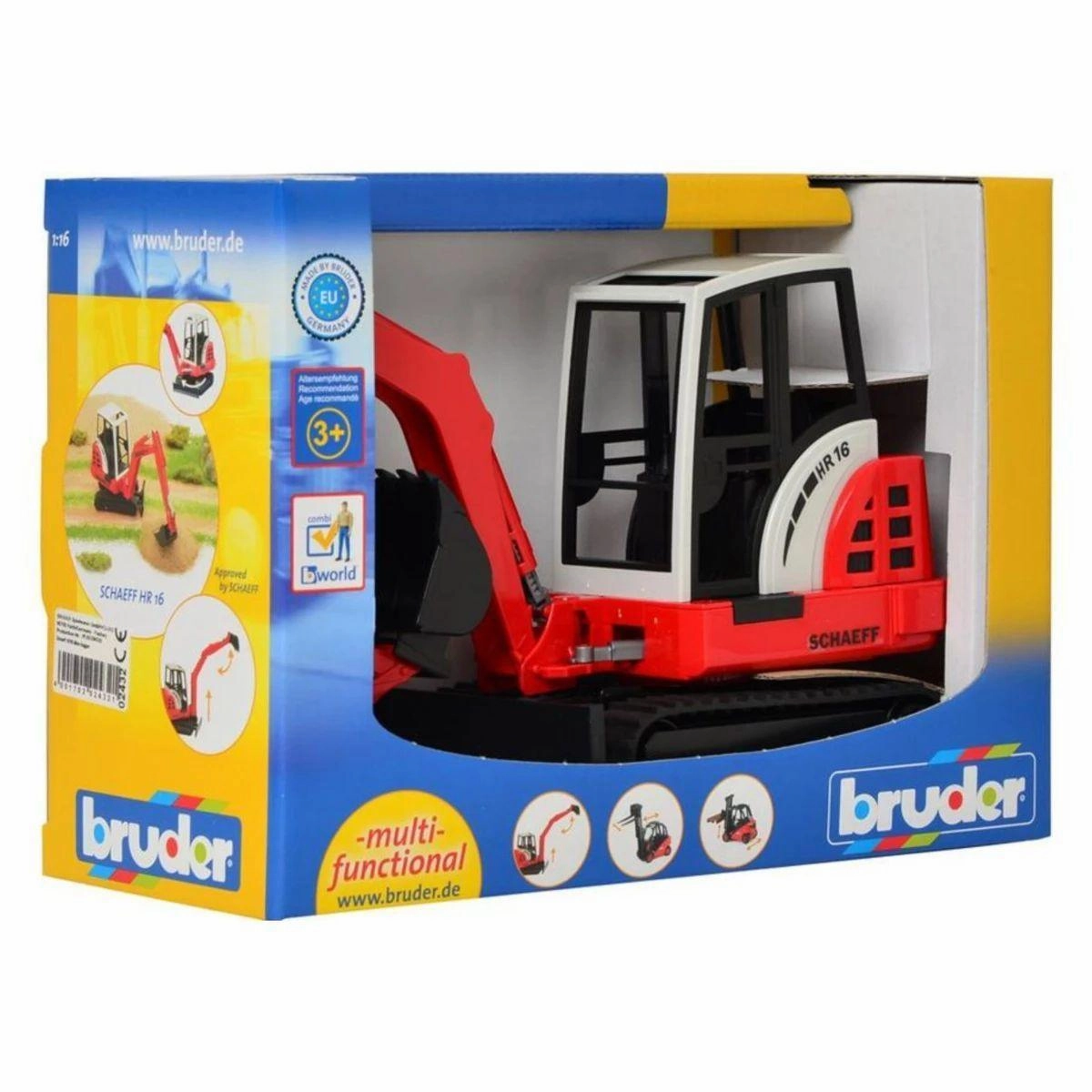 BRUDER 02432 Schaeff Mini Excavator Digger HR 16