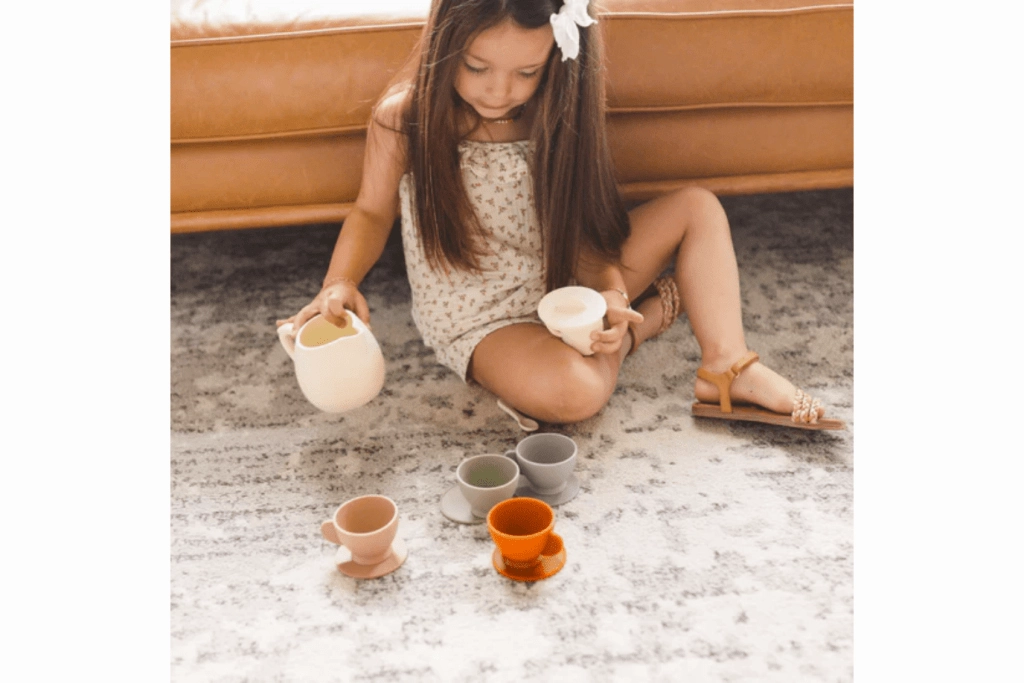 bug   bean Silicone Tea Set