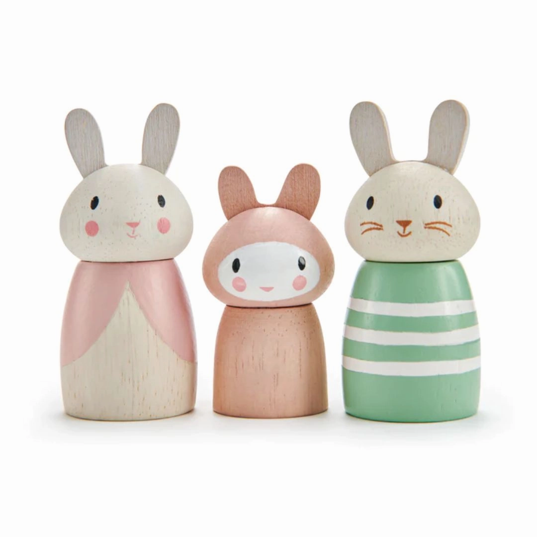 Bunny Tales Wooden Doll Set